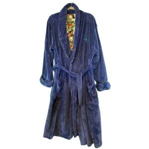 NWT Royal Blue TOMMY BAHAMA Plush Men's Robe Size S/M (BB0701)